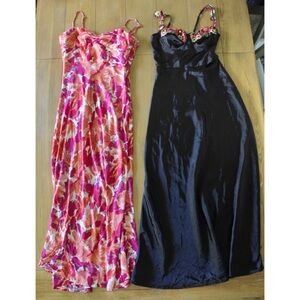 Maxi Dress (2) Piece Bundle Sundress Lot XS and Small Here Comes the Sun Used